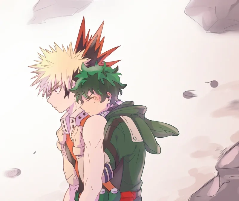 Cuộc chiến quyết liệt giữa bakugo vs midoriya