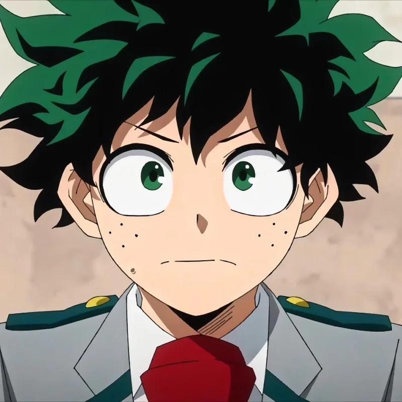 Đắm chìm trong anime izuku midoriya sống động