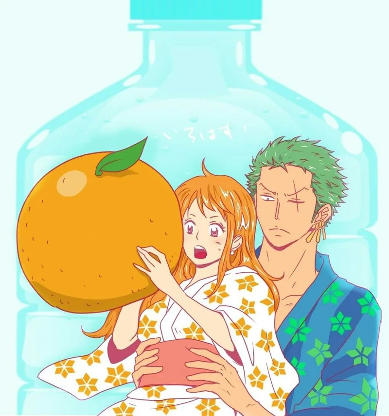Fan phát cuồng vì tương tác của one piece zoro nami
