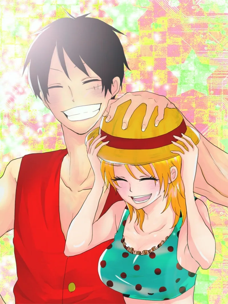Cảm nhận sự gắn kết đặc biệt trong one piece luffy nami