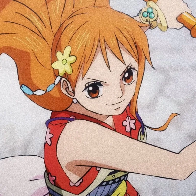Hình ảnh anime nami dễ thương cực kỳ