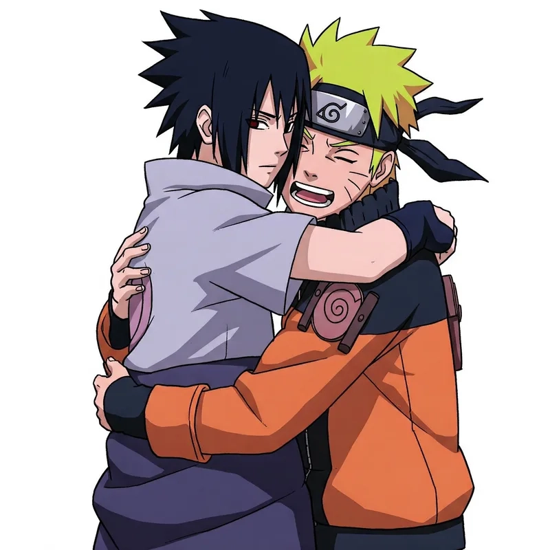 Naruto và Sasuke trong Akatsuki naruto x sasuke akatsuki