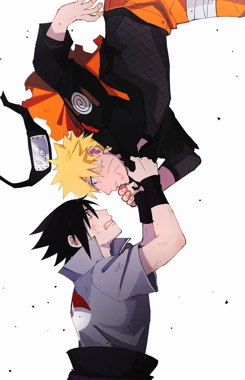 Hình ảnh anh hùng đối đầu hình naruto và sasuke ngầu