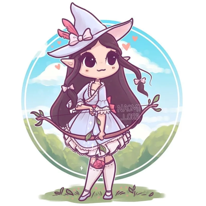 Ngắm ngay chibi cung nhân mã siêu dễ thương làm tan chảy trái tim