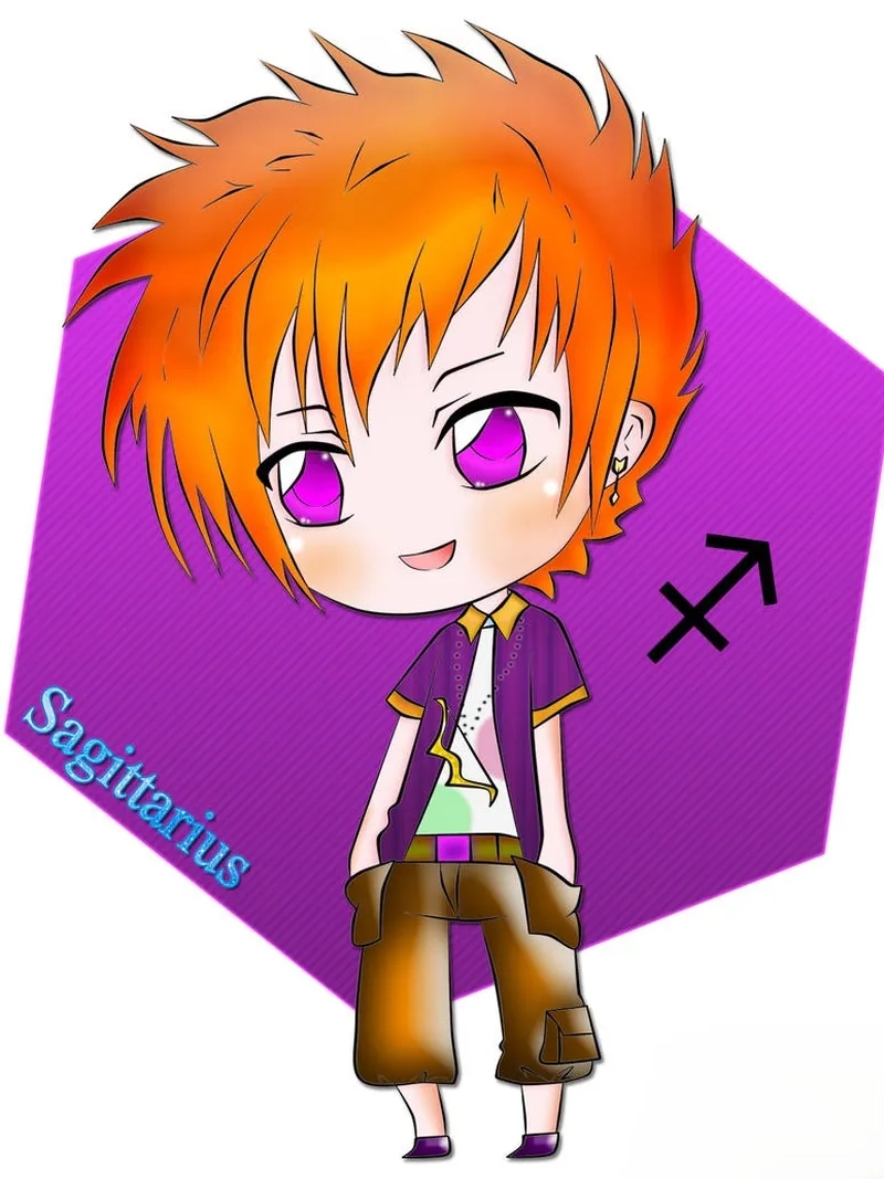 Khám phá cung nhân mã nữ chibi với phong cách đầy ấn tượng