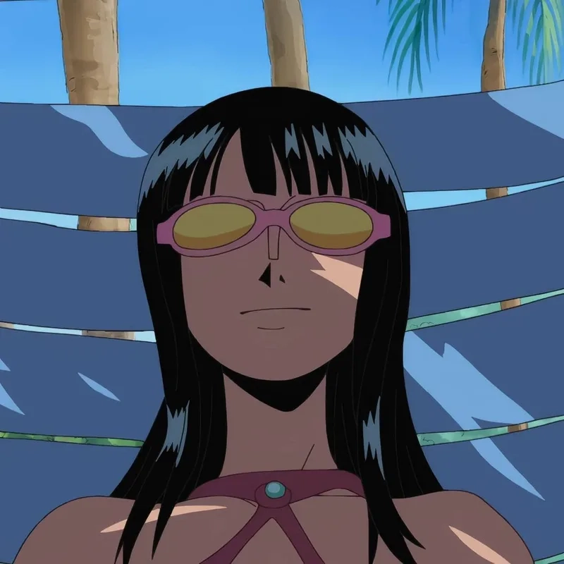Thưởng thức nét dễ thương anime nico robin