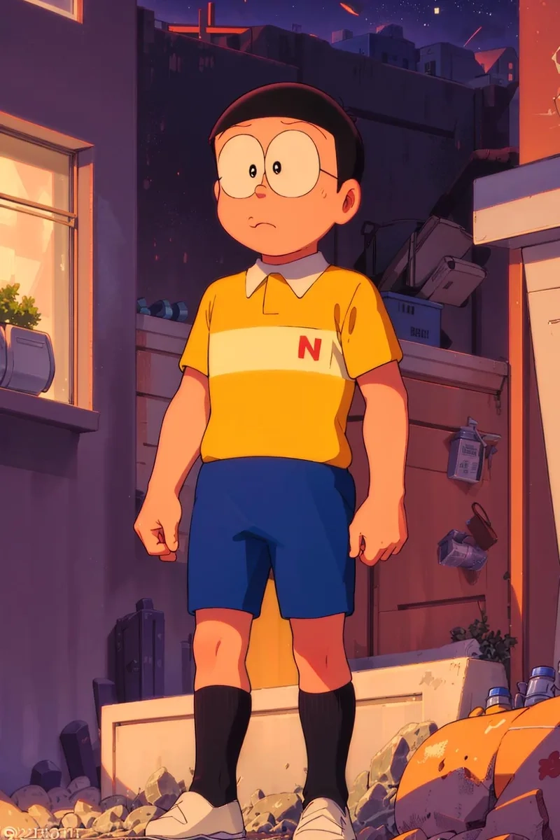 Trọn bộ nobita anime ngầu cực phong cách