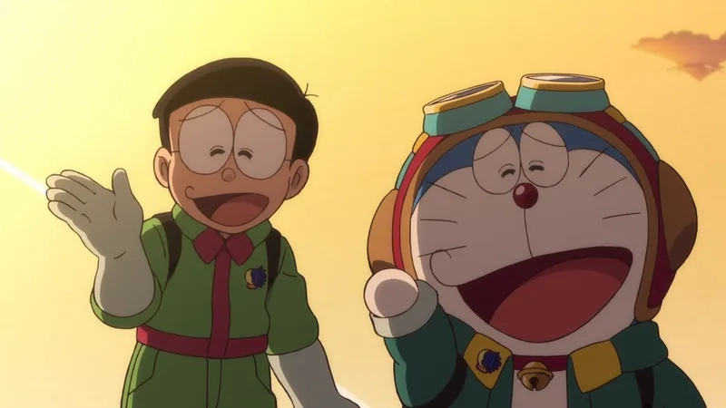 Cặp đôi huyền thoại trong truyện doraemon với nobita