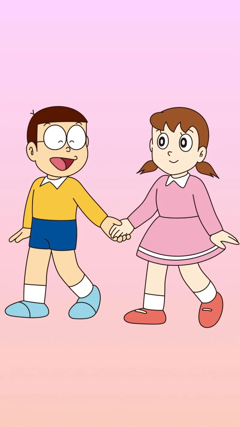 Khám phá tình bạn nobita và shizuka dễ thương