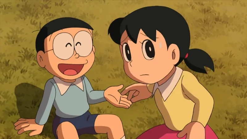Xem lại khoảnh khắc nobita với shizuka vui nhộn