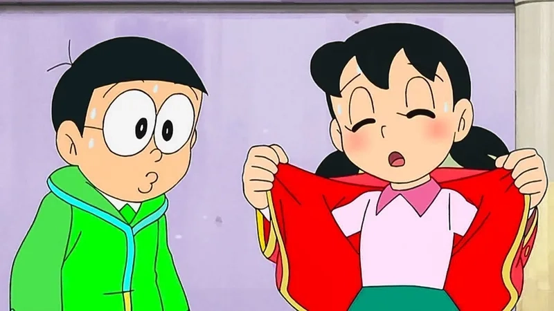 Thư giãn với nobita va xuka cực đáng yêu