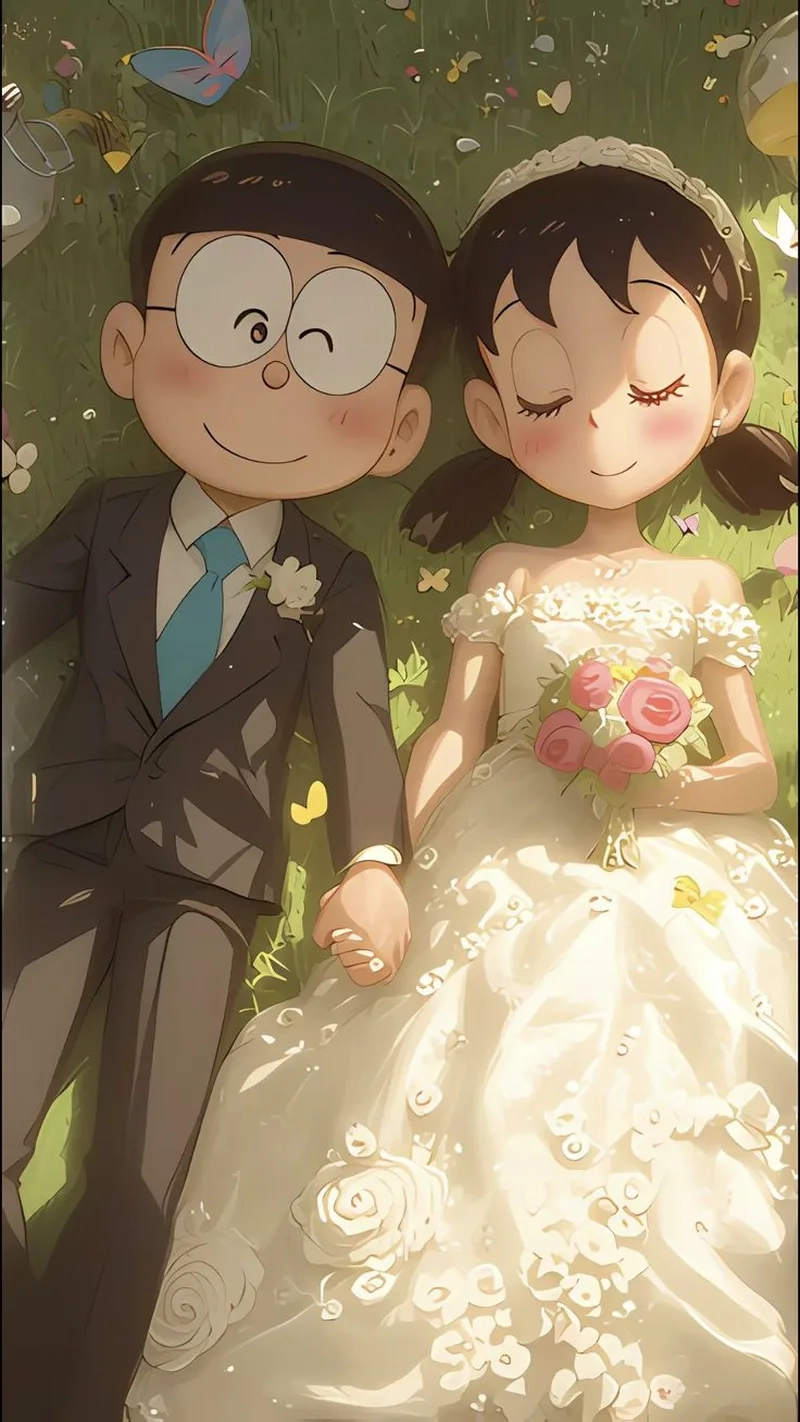 Thưởng thức hình ảnh nobita và shizuka sống động