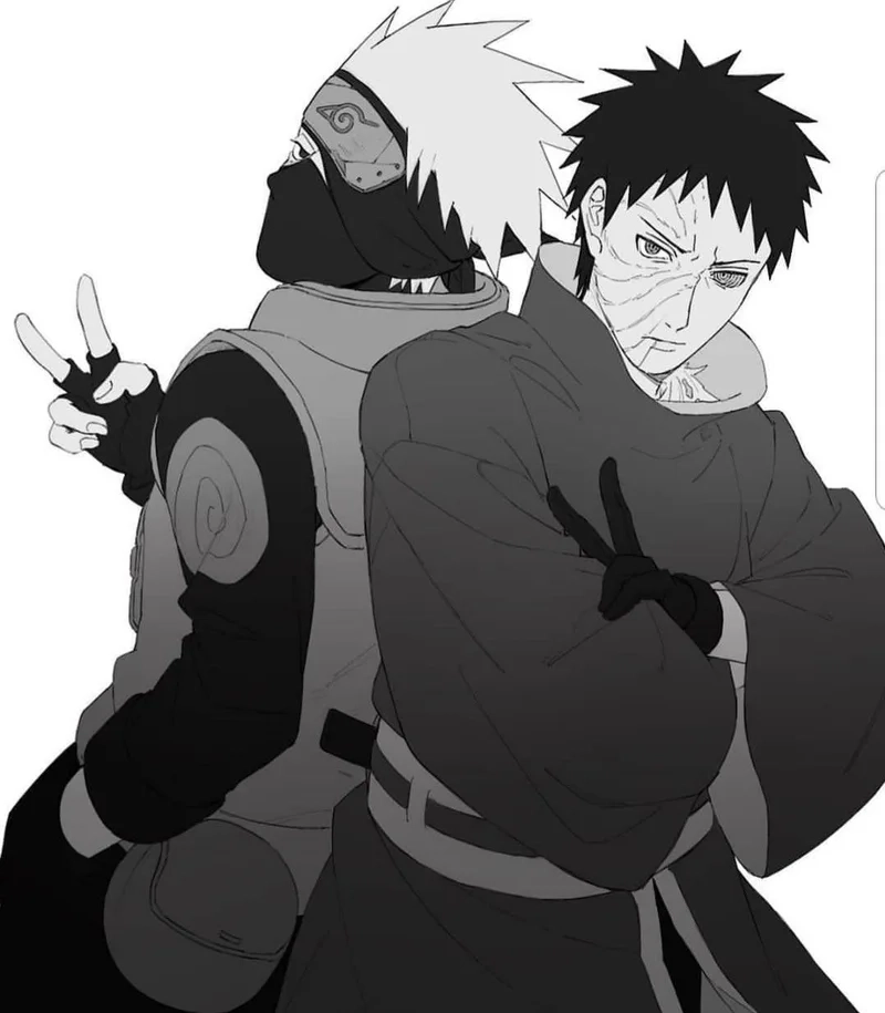 Khoảnh khắc cảm động của kakashi x obito
