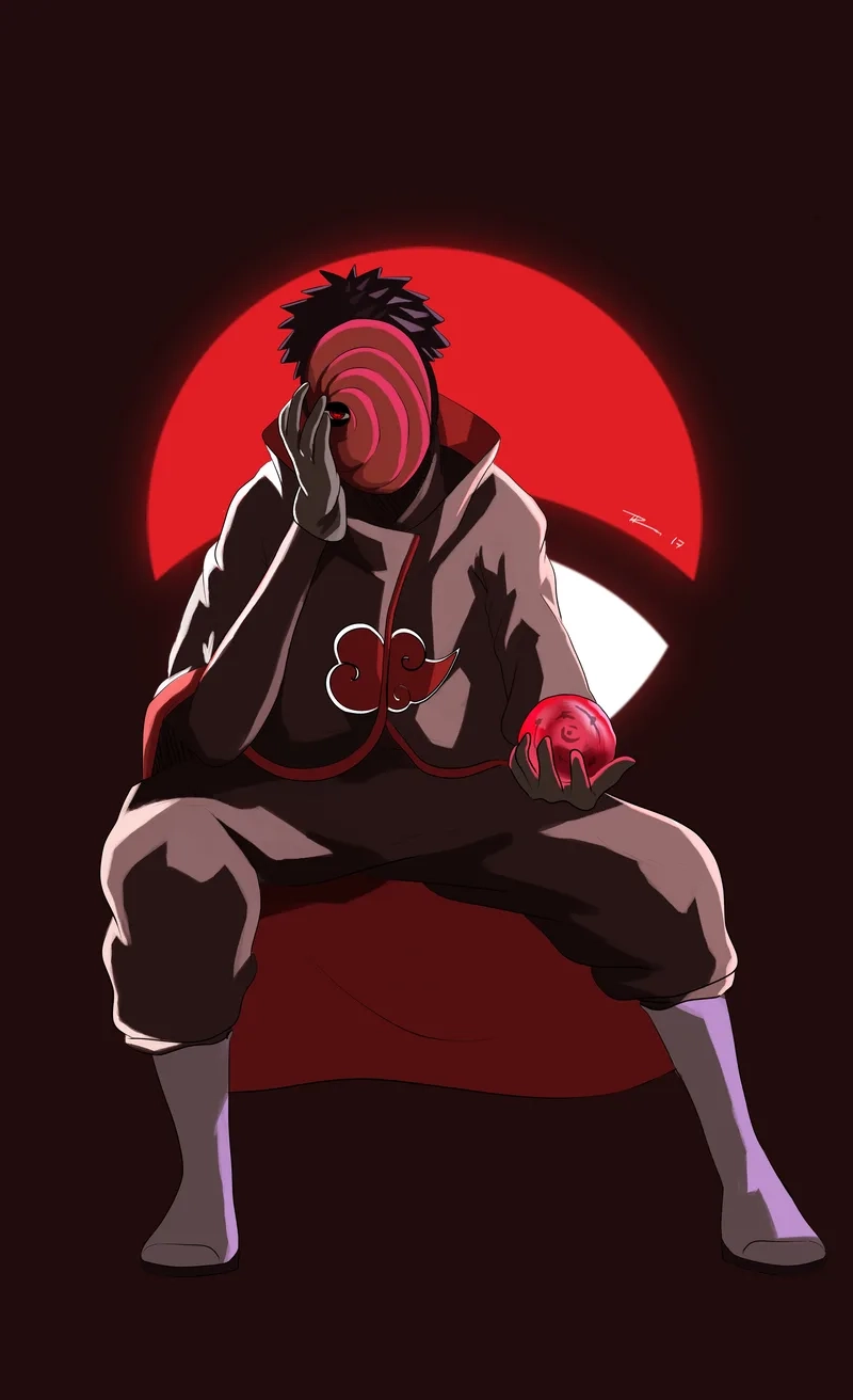 Hình ảnh mạnh mẽ của uchiha obito lục đạo cực ấn tượng