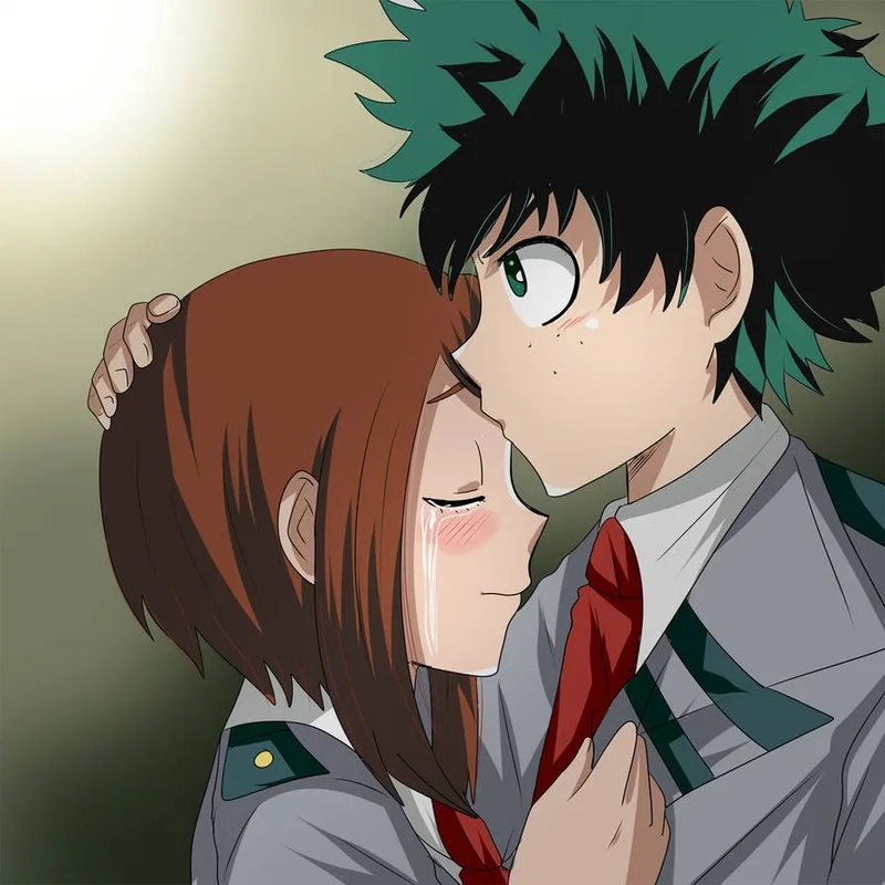 Khám phá khoảnh khắc dễ thương của deku x uraraka