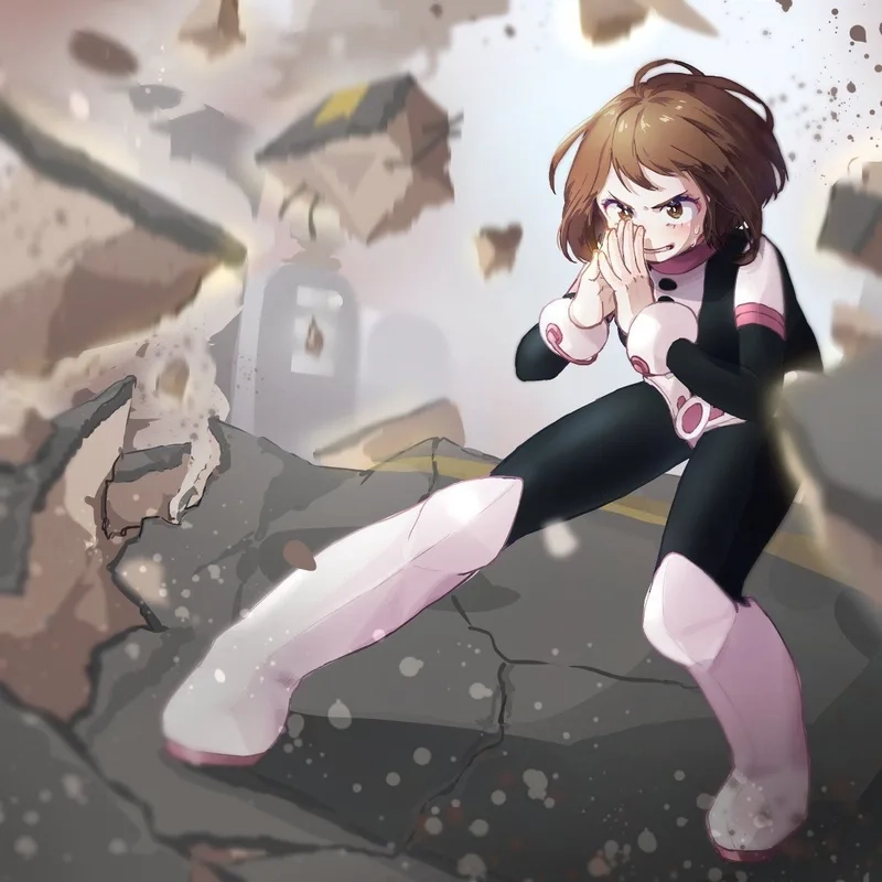 Anime đỉnh cao cùng anime uraraka