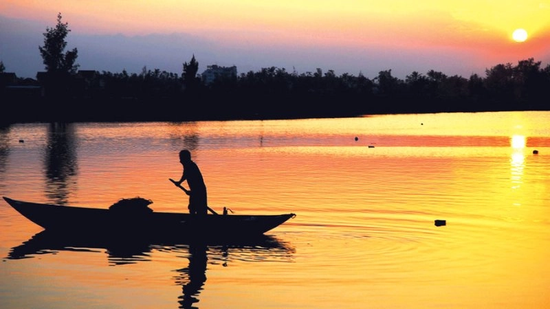 Phong cảnh bình yên mang lại phút giây thư giãn