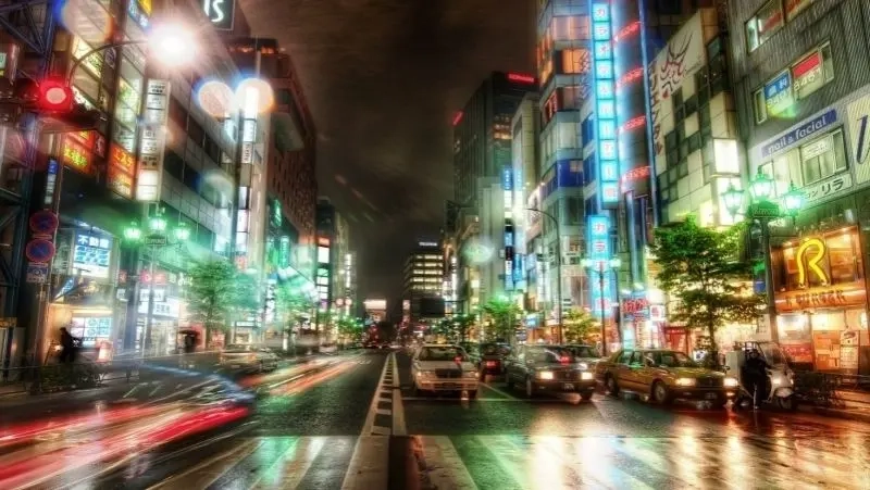 Thưởng thức khung cảnh đường phố đầy ánh sáng