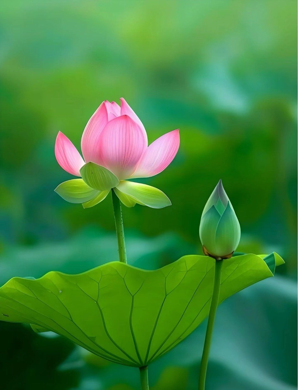 Hòa mình vào thiên nhiên qua phong cảnh hồ sen yên ả