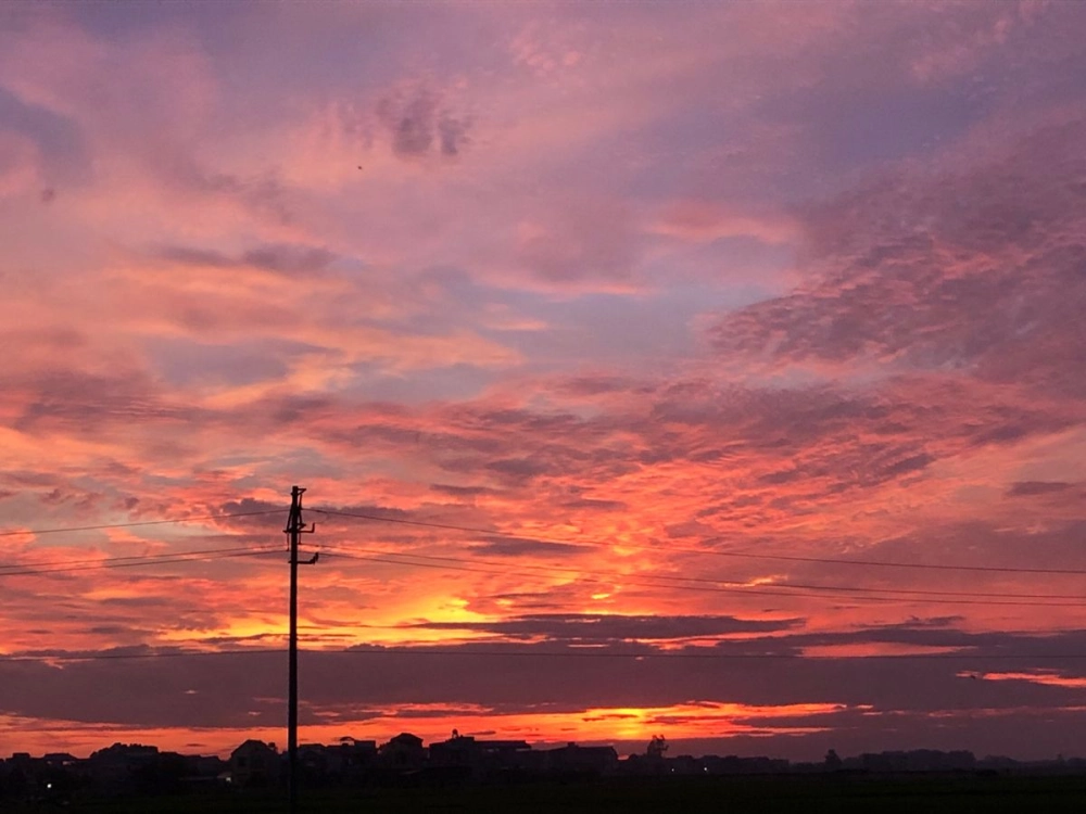 Tạo tác phẩm riêng với vẽ tranh cảnh hoàng hôn đơn giản dễ học