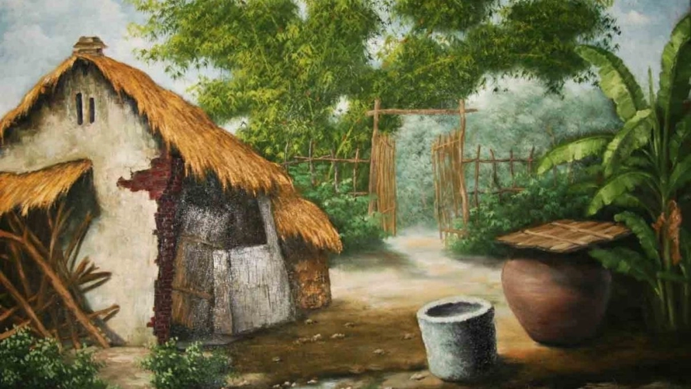 Ngắm ảnh phong cảnh làng quê đẹp tạo cảm giác thư thái