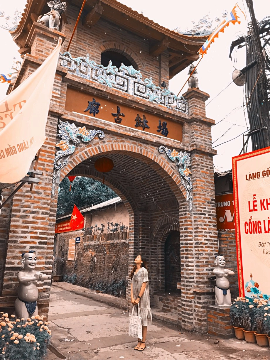 Chiêm ngưỡng hình ảnh làng gốm bát tràng đầy sống động và đẹp mắt