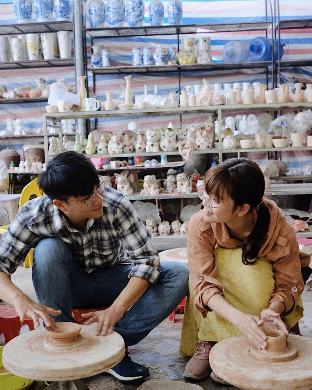 Thưởng ngoạn bát tràng làng gốm với cảnh quan nên thơ và truyền thống