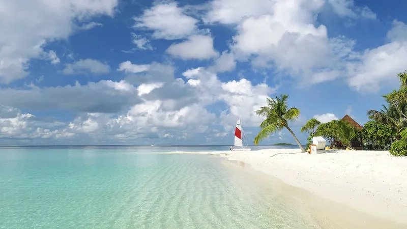 Ngắm nhìn hình ảnh vịnh biển trong xanh thư giãn đầu óc