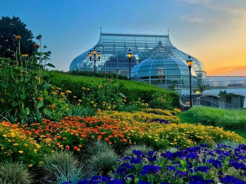 Khám phá phong cảnh vườn bách thảo đẹp xanh mát tự nhiên