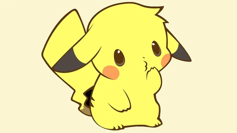 Thưởng thức bộ sưu tập chibi anime pikachu cute siêu đáng yêu