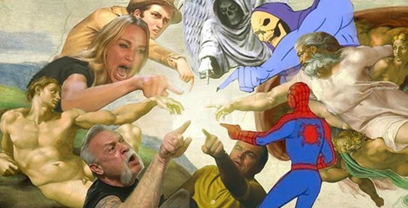 Lạc lối trong pointing meme biểu cảm