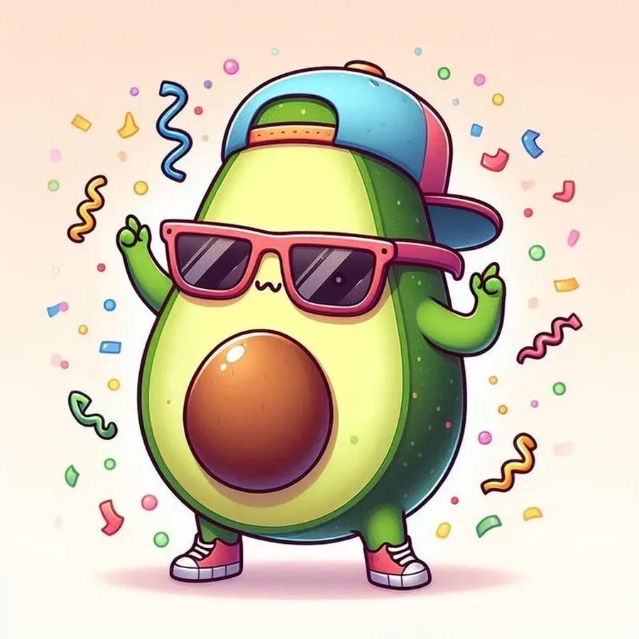 Ngắm nhìn những hình bơ chibi dễ thương khiến trái tim tan chảy