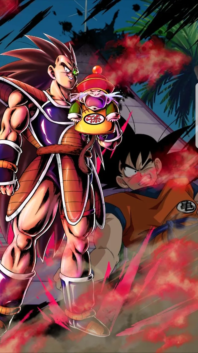 Hành trình Raditz mở đầu Dragon Ball Z goku raditz saga