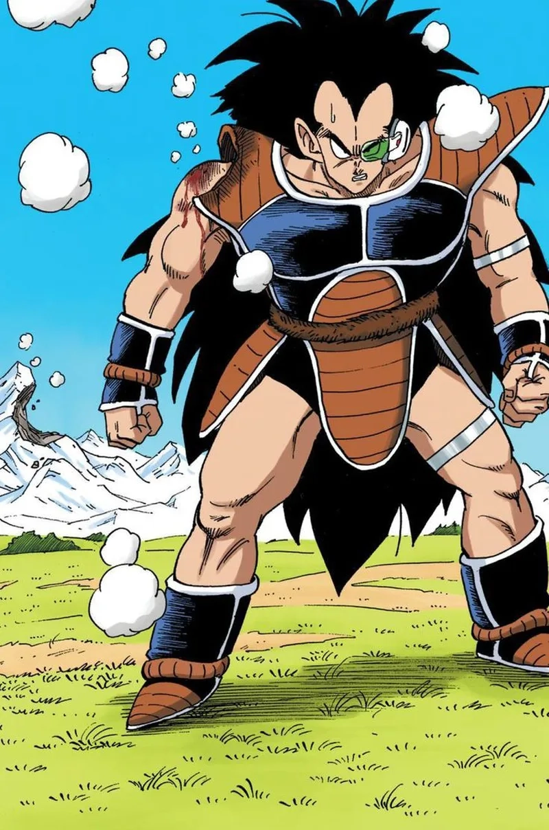 Tạo hình SSJ nổi bật của ssj raditz