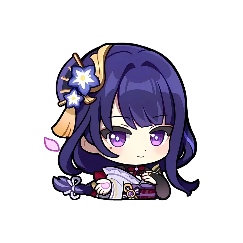 Cười sảng khoái với raiden shogun chibi meme độc đáo