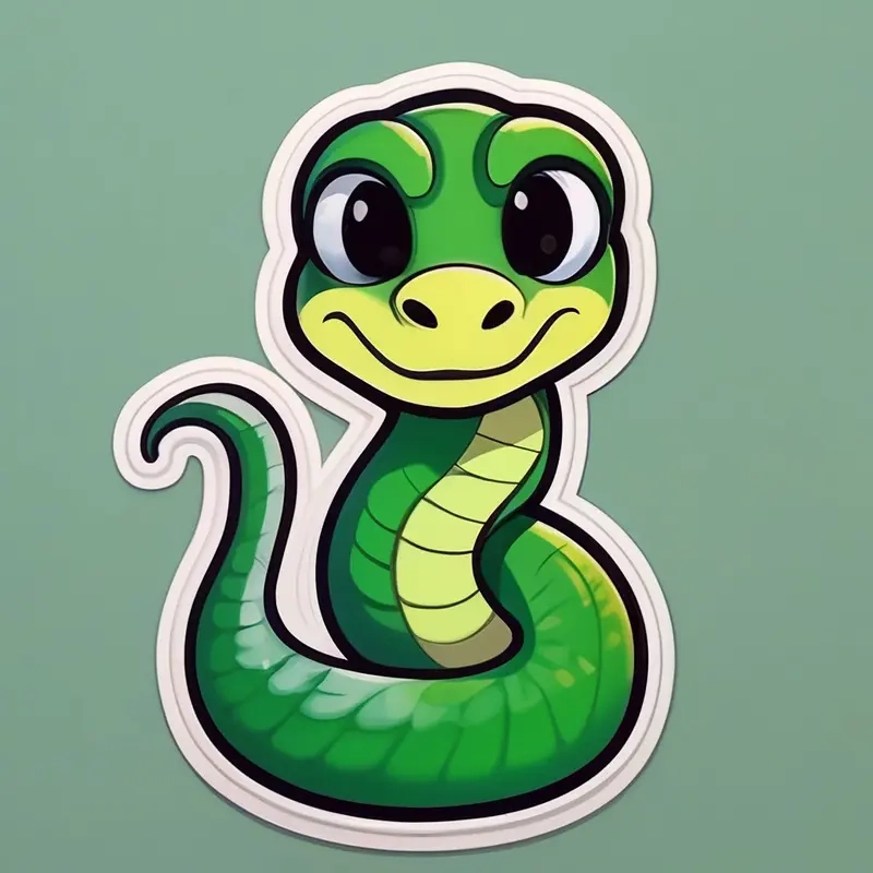 Bộ sưu tập chibi cute rắn chibi độc đáo cho tín đồ chibi