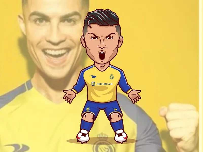 Bộ sưu tập ảnh ronaldo chibi siêu dễ thương cho fan CR7