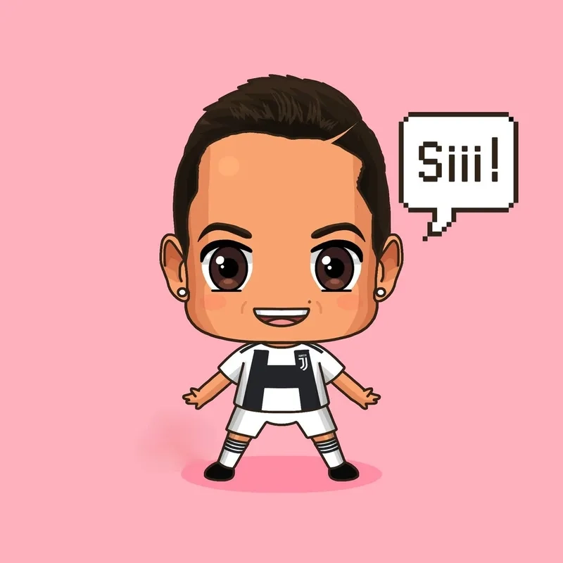 Tải ngay cristiano ronaldo chibi đẹp nhất cho bộ sưu tập