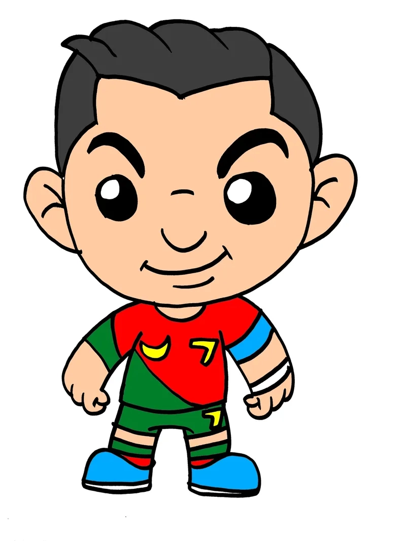 Bộ siêu tập ronaldo chibi mu cho fan Manchester United
