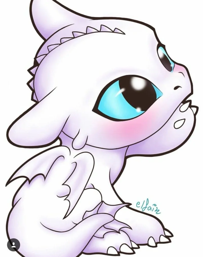 Tuyển chọn hàng loạt hình rồng chibi đẹp mắt đáng sưu tầm