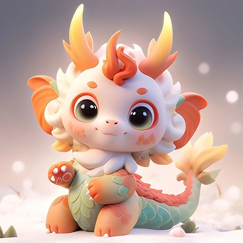 Đổi mới phong cách với avatar rồng chibi cute độc lạ