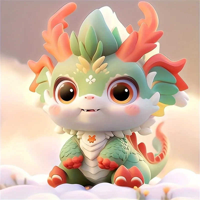 Cùng chiêm ngưỡng con rồng chibi cute đáng yêu hot trend