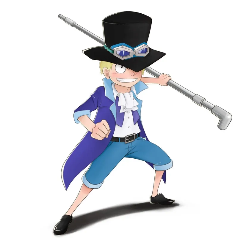 Khoảnh khắc đáng yêu trong từng ảnh sabo cute cho fan One Piece