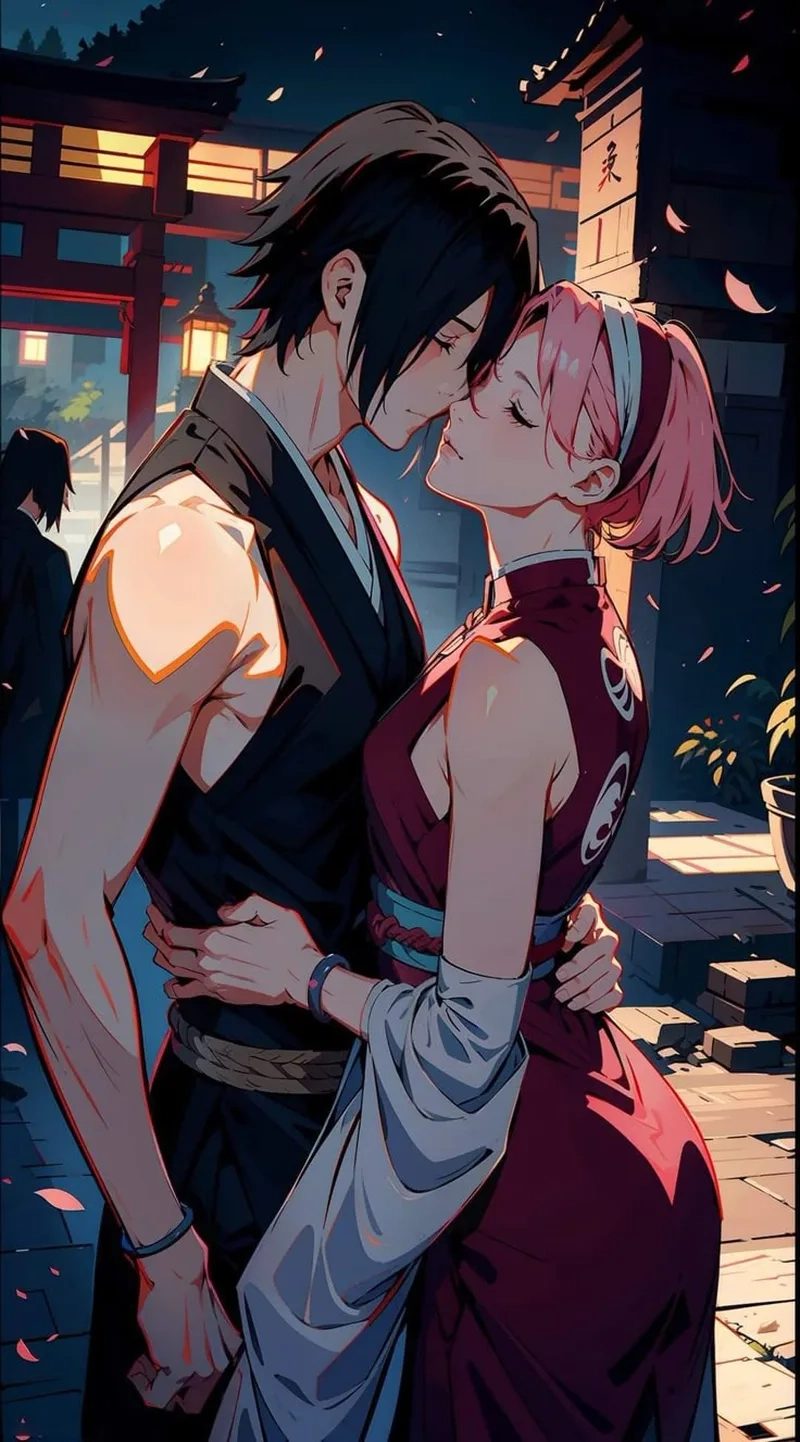 Ngắm uchiha sasuke and haruno sakura siêu lãng mạn