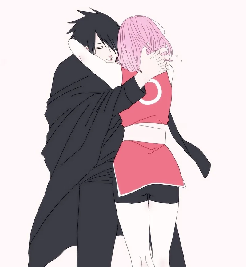 Thích ngay sakura x sasuke siêu đáng yêu