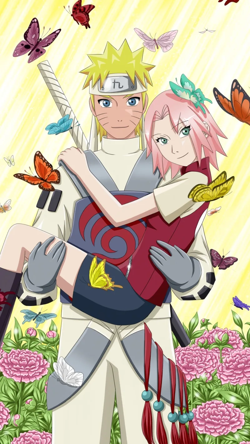 Hình ảnh ngọt ngào của sakura và naruto khiến fan bấn loạn