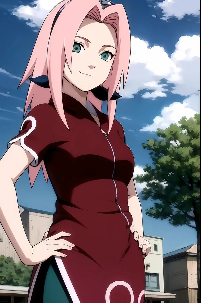 Khoảnh khắc dễ thương của sakura haruno cute