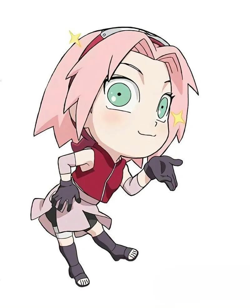 Ngắm ngay sakura haruno chibi dễ thương khiến bạn mê mẩn