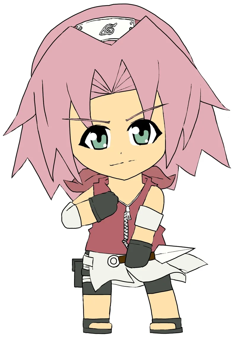 Fan anime nhất định phải xem bộ haruno sakura chibi mới nhất