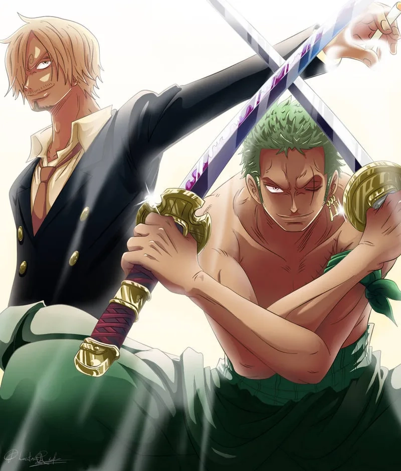 Hài hước và cạnh tranh không hồi kết giữa sanji và zoro